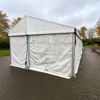 Tente industrielle modulaire professionnelle à montage rapide pour événements, abri de stockage temporaire et entrepôt de vente au détail