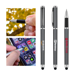 La migliore vendita di metallo portatile penna Rollerball Logo personalizzato stampato penna Gel Glitter inchiostro regalo per gli studenti di uso aziendale scrittura 0.5mm - Product Image 3