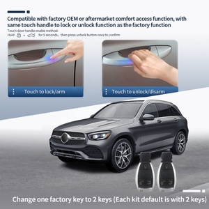 Système de clé intelligente EASYGUARD sans clé compatible avec BENZ FBS4 avec bouton de démarrage OEM (2014-) et accès confort (Comfort Access) - Product Image 5