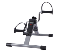 Mini vélo d'exercice portable, pédalier en acier métallique, capacité de charge de 100 kg, respectueux de l'environnement, pour la remise en forme à domicile, pédaliers d'exercice