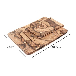 Clip para Billetes Personalizado, Minimalista, Vegano, de Corcho, Tarjetero de Corcho, Clip Magnético para Billetes, Cartera - Product Image 2