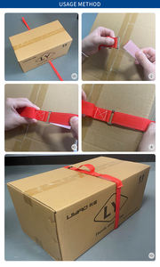 Heavy Duty Bagagem Gancho e <span class=keywords><strong>Loop</strong></span> Armazenamento Strap Holder para Bulky Item Ajustável Gancho Fita <span class=keywords><strong>Loop</strong></span> Strap Cinches Apertado - Product Image 6