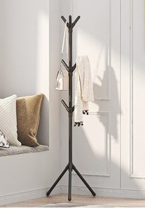 Chambre verticale arbre branche forme support chapeau écharpe sac à main stockage Hange vêtements et chapeaux support sol à étage chambre manteau crochet - Product Image 3