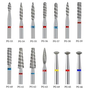 Grenzüberschreitender 12-teiliger Nagel-Diamantschleifkopf zur Oberflächenpolitur und Vorbehandlung zum Entfernen von abgestorbener Haut und kleiner Nagelhaut - Product Image 2
