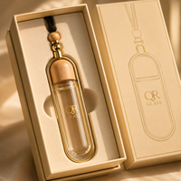 Cadeaux promotionnels pour entreprises, mini flacon de parfum avec boîte, 10 ml, flacons de parfum vides à suspendre, conteneur de parfum pour voiture, flacon de parfum en verre