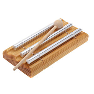 Carillon éolien en bois à trois tons pour la protection de l'environnement, jouet pour enfants, instrument de percussion pour la méditation et le yoga, vente en gros - Product Image 2