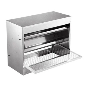 Mangeoire automatique en <span class=keywords><strong>acier</strong></span> <span class=keywords><strong>galvanisé</strong></span> pour poulets, résistante aux intempéries, nouvelle mangeoire pour volailles, à pédales, à usage domestique - Product Image 6