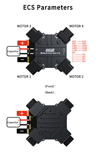 Axisflying ECO 60A V2-6S ESC de Desmontaje Rápido con Conector + para Piezas de Drones - Product Image 6