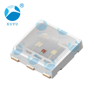 5050 RGB SMD LED Đèn hạt 2 Wát điện với 6V Điện áp đầu vào Epistar Chip Màu sắc-màu đỏ màu xanh lá cây màu xanh - Product Image 1