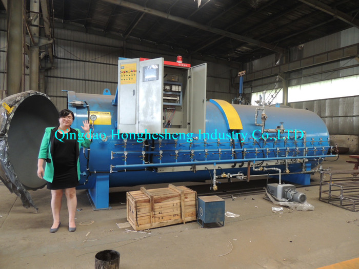 rubber vulcanizing tank tyre retreading equipment curing chamber autoclave vulcanizer