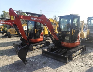 Excavatrices Kubota U35 d'occasion à faible consommation, excavatrices sur chenilles de 3,5 tonnes, moteur bien entretenu, accessoire de préhension - Product Image 2