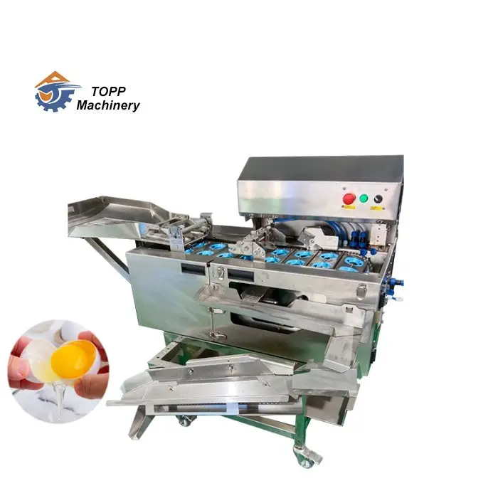 Machine de séparation d'oeufs et de jaunes d'œufs machine de craquage de séparation de coquilles d'oeufs machine à casser les oeufs