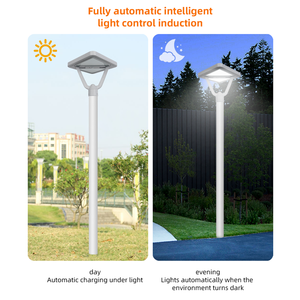 ไฟสวน LED พลังงานแสงอาทิตย์แบบกันน้ำสำหรับภายนอกอาคาร รุ่นทันสมัย มาตรฐาน IP65 เหมาะสำหรับสวนในบ้านพักตากอากาศ สวนสาธารณะ และไฟถนน หรือแบบใช้พลังงานแสงอาทิตย์ รุ่น 395 Resi - Product Image 5