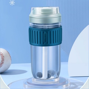 Botella de Agua Deportiva Personalizada con Logotipo, Libre de BPA, con Pajita, Tapa de un Toque y Asa de Transporte Suave - Product Image 2