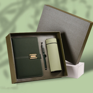 थोक प्रचार लक्जरी उपहार pi नोटबुक उपहार सेट व्यवसाय कार्यालय चुंबकीय डायरी ए 5 जर्नल पेन और थर्मोस बॉक्स सेट के साथ - Product Image 2