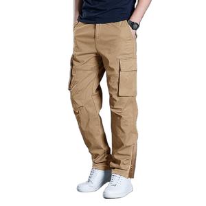Pantalones Cargo de Lona Gruesa para Hombre, Estilo Informal, para Senderismo, Caza, con Múltiples Bolsillos, Talla Grande, Proveedor BD - Product Image 4