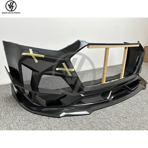 Nouveau pare-chocs en fibre de carbone sèche brillante de style IMP pour Audi RS6 C8 2019-2022, pièces de kit carrosserie - Product Image 4
