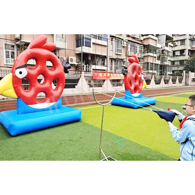 Outdoor Team Building Special Birds Angry Toy Plush Inflatable Sports Plug Play Crazy Games other shooting products