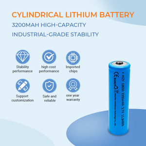 <span class=keywords><strong>18650</strong></span> 3,7 В 3200 мАч высокоскоростная цилиндрическая литий-ионная батарея 3,7 В перезаряжаемая цилиндрическая батарея - Product Image 5