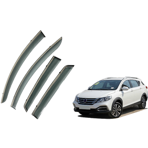 Injection Window Visors Rain Guards for Dongfeng Aeolus AX3 2016 | Side Window Deflectors Custom Fit Auto Accessories - Product Image 1