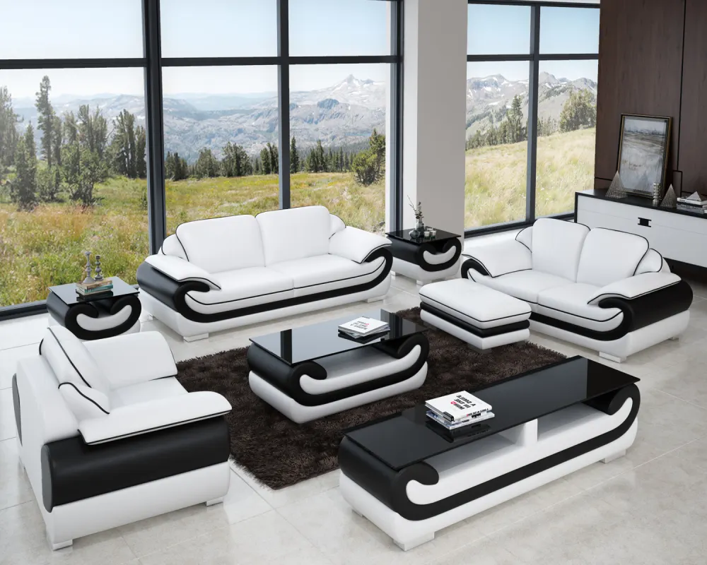 Living room furniture Set design sofa furniture fabric suede leather lounge couch sofa set 1 2 3 seat