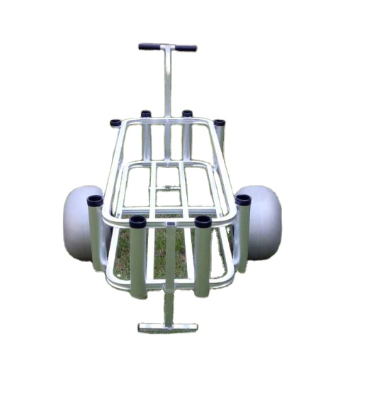 Ручная тележка большой емкости, алюминиевые воздушные шары, Пляжная рыболовная тележка