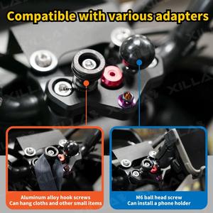 Prix usine Top Qualité Xilla Multifonctionnel En Alliage D'aluminium Moto Guidon Montage Base Pour Sym Drg 2024 Gen-2 Drgbt - Product Image 3