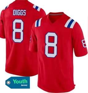 <span class=keywords><strong>Maglie</strong></span> <span class=keywords><strong>da</strong></span> Football Americano per Bambini Patriot Youth, 10 Drake Maye 12 Brady, Alta Qualità, Ricamo Cucito, con Logo - Product Image 4