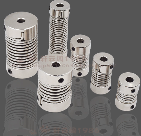 Spring Coupling Encoder Stepper Servo Motor Elastic High Torque Thread ...