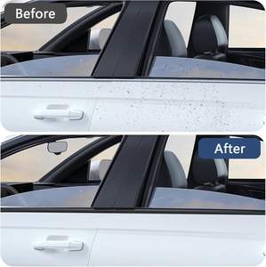 Moulure de garniture de fenêtre extérieure de voiture avec joint en caoutchouc et service de découpe et de soudure pour Land Cruiser LC90 1996-2002 - Product Image 2