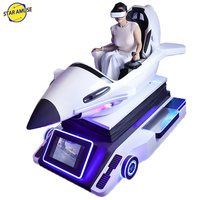 Machine de jeu d'arcade de réalité virtuelle de simulateur de vol d'avion d'intérieur VR pour le jeu de tir d'avion de centre commercial