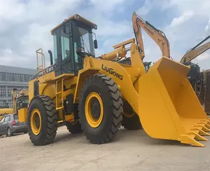 Trung Quốc liugong chính Thức Bán thương hiệu liugong bánh 50 loader 856 856H loạt sử dụng máy móc xây dựng kết thúc trước loader