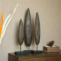 Intérieur créatif Sculpture d'art simple en résine Ornements en résine Artisanat Décoration de la maison pour cadeaux