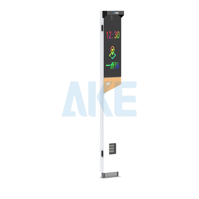 HaoYue High Precision Night Vision License Plate Recognition System with Stainless Steel for Carport Parking Management