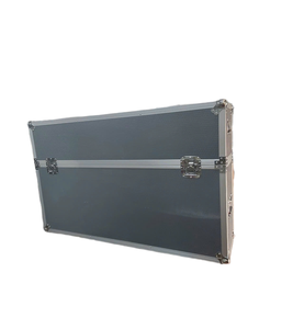 Advanced <b>TV</b> Flight Case Aluminum Frame Shockproof <b>Screen</b> Transport Case with Swivel Wheels and Foam <b>for</b> LED Display <b>Protection</b> - Product Image 1