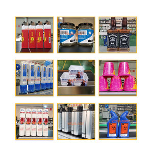 Semi-<strong>Automatic</strong> Glass Wine <strong>Bottle</strong> Full Circle Self-adhesive <strong>Labeling</strong> Plastic Round <strong>Bottle</strong> <strong>Labeling</strong> <strong>Machine</strong> - Product Image 2