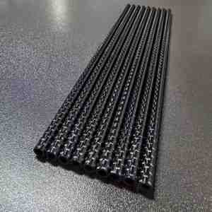 Прочная, легкая каркасная конструкция зонта из углеродного волокна, черная, 3K, глянцевая/матовая - Product Image 6