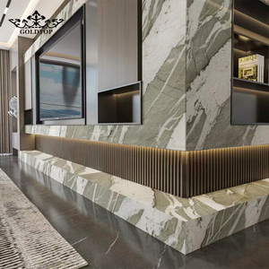 Encimeras de Cuarzo Natural Goldtop Moon Ray, Losas Pulimentadas, Encimeras de Baño Modernas y Ecológicas para Cocina de Hotel - Product Image 6