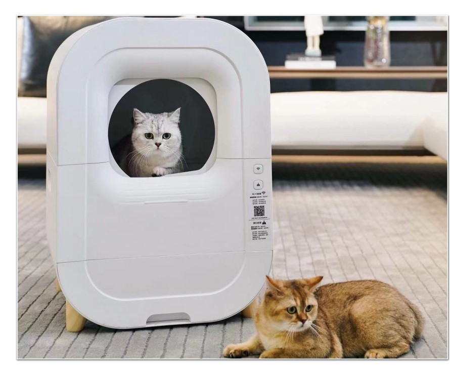 Автоматическое удаление; Защита от запаха пота автоматический наполнитель для кошачьего туалета коробка для кошки негабаритных полузакрытый Электрический кошачьего туалета