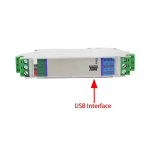 Transmetteur de signal isolé pour thermocouple 4-20mA 0-10V, isolateur de température sur rail DIN DC24V pour contrôle industriel - Product Image 3