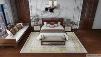 Chine usine fabrication nouveau design scène personnalisé moderne 5 étoiles hôtel chambre mur à mur luxe Axminster tapis