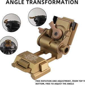 Soporte Táctico Metálico L4G24 para Binoculares NVG, Compatible con PVS 15 18 31 GPNVG, Accesorios para Casco - Product Image 5