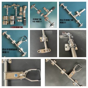 Serrure de porte en acier inoxydable Haoyi 1 pouce 6 points 4 points pour réparation et remplacement de remorque conteneur - Product Image 1