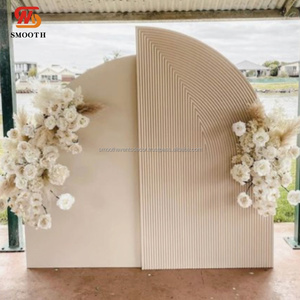 Arco de Fondo de PVC Liso para Bodas, Telones de Fondo Acrílicos, Arco en Forma de Puerta para Decoración de Eventos de Boda - Product Image 4