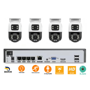 Xmeye VMS 4CH 6MP PoE PTZ CCTV Hệ thống Camera POE NVR Kit 3K tự động theo dõi PoE CCTV PTZ giám sát an ninh Hệ thống camera - Product Image 2