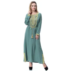 Supplier Hawaiian Kaftan Dresses Dubai Wholesale Eid Girl Children Islamic Clothing