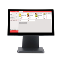Sistema POS Todo en Uno con Pantalla Táctil de 15.6'' para Restaurantes, Caja Registradora con Windows