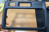Marco de radio de coche nuevo modelo para TOYOTA LAND CRUISER 2024 reproductor de DVD de coche marco Android Marco de pantalla de panel de coche