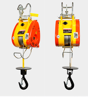 Mini-Stahl-Elektrohebezug mit Schneller 19m/min Hubgeschwindigkeit 220V 100kg-500kg Tragfähigkeit Neu für Hotels & Produktionsanlagen