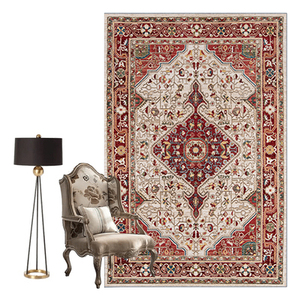 La decorazione della casa ha realizzato a macchina i vecchi tappeti orientali persiani tradizionali floreali - Product Image 5